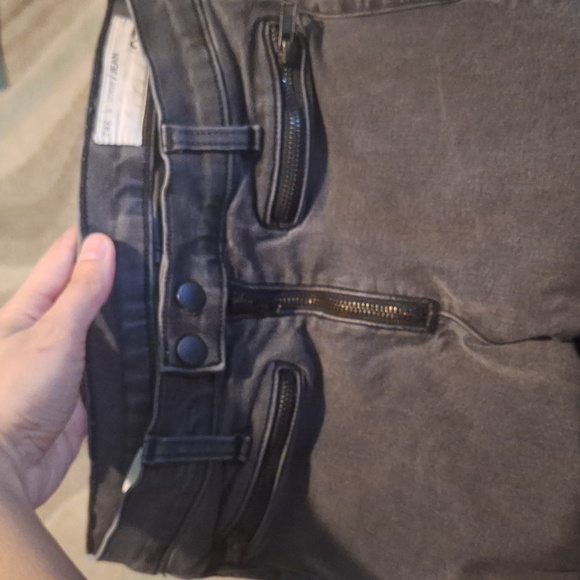 Rag & Bone black zipper jeans size 27 - Picture 5 of 7